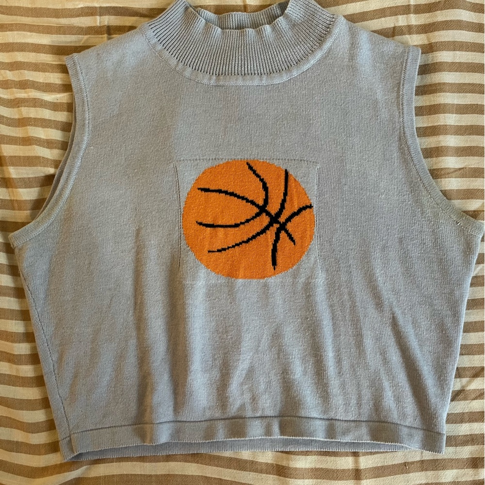 Fashion Brand Company basketball sweater tank